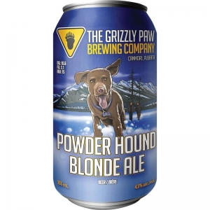 Grizzly Paw Powder Hound Blonde Ale 355m